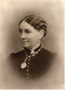 Matron Sarah Anne Bishop, circa 1875.