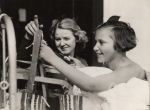 Handicrafts Teacher and Patient, 1935 Handicrafts Teacher and Patient, 1935