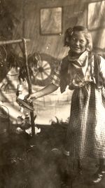 Child in Cowgirl Costume, 1937 Child in Cowgirl Costume, 1937