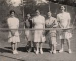 Nurses on Tennis Court, 1941 Nurses on Tennis Court, 1941