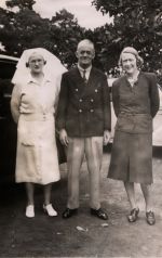 Adults Standing Outside, 1945 Adults Standing Outside, 1945