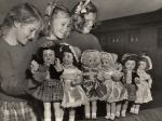 Children with Dolls, 1949 Children with Dolls, 1949