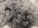 Children Under an Umbrella, Circa 1937 Children Under an Umbrella, Circa 1937