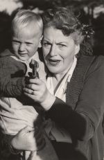 Gracie Fields with Child, 1945 Gracie Fields with Child, 1945