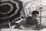 Child Lying Under Umbrella, Circa 1937 Child Lying Under Umbrella, Circa 1937