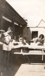 Boys Doing Leatherwork, 1934 Boys Doing Leatherwork, 1934