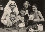 Boys Doing Leatherwork, 1936 Boys Doing Leatherwork, 1936