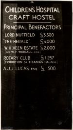Craft Hostel Principal Benefactors, Circa 1937 Craft Hostel Principal Benefactors, Circa 1937