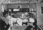 Patients Preparing for Transport to Frankston, Circa 1947 Patients Preparing for Transport to Frankston, Circa 1947