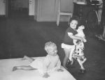 Two Young Children at Frankston, Circa 1947 Two Young Children at Frankston, Circa 1947