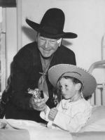 Entertaining a Patient, Circa 1947 Entertaining a Patient, Circa 1947