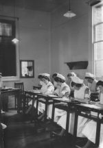 Trainee Nurses Studying, Circa 1947 Trainee Nurses Studying, Circa 1947