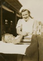 Nurse with a Patient, 1944 Nurse with a Patient, 1944