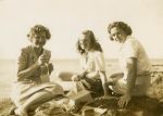 Three Women at the Beach, 1944 Three Women at the Beach, 1944