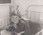 Young Child with Party Hat, Circa 1930 Young Child with Party Hat, Circa 1930