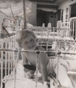 Portrait of a Young Child in Bed, Circa 1930 Portrait of a Young Child in Bed, Circa 1930