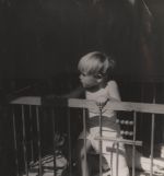 Young Child in Playpen, Circa 1930 Young Child in Playpen, Circa 1930