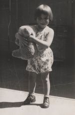 Child with Stuffed Koala Toy, Circa 1930 Child with Stuffed Koala Toy, Circa 1930