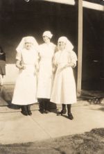 Nurses Posing in the Sunshine, Circa 1925 Nurses Posing in the Sunshine, Circa 1925