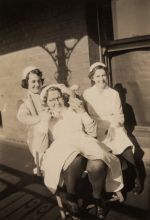 Nurses Playing Around, Circa 1941 Nurses Playing Around, Circa 1941