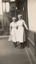 Two Nurses, Circa 1941 Two Nurses, Circa 1941