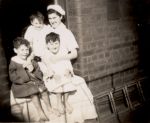 Nurse and Patients, Circa 1941 Nurse and Patients, Circa 1941