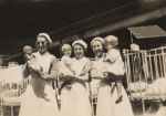 Nurses Holding Babies, Circa 1941 Nurses Holding Babies, Circa 1941