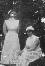 Two Nurses Outside, Circa 1915 Two Nurses Outside, Circa 1915