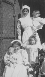 Patients and Nurses, Circa 1915 Patients and Nurses, Circa 1915