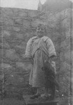 Child and Teddy Bear, Circa 1915 Child and Teddy Bear, Circa 1915