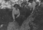 Posing on a Rock, Circa 1915 Posing on a Rock, Circa 1915