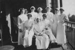 Nurses on Balcony, Circa 1915 Nurses on Balcony, Circa 1915