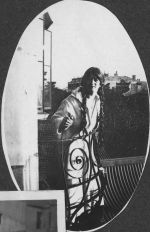 Lady on Balcony, Circa 1915 Lady on Balcony, Circa 1915
