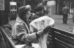 Reading the Newspaper, Circa 1915 Reading the Newspaper, Circa 1915