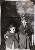 Two children, Circa 1943 Two children, Circa 1943
