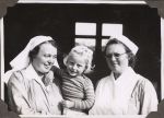 Nurses and Child, Circa 1943 Nurses and Child, Circa 1943