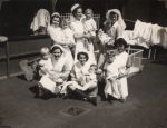 Nurses with children, Circa 1943 Nurses with children, Circa 1943