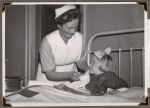 Nurse and patient, Circa 1943 Nurse and patient, Circa 1943