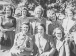 Eight women, Circa 1943 Eight women, Circa 1943