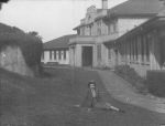 Woman in Garden, Circa 1943 Woman in Garden, Circa 1943