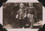 Two Small Children, Circa 1943 Two Small Children, Circa 1943