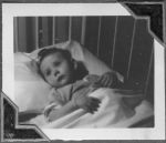 Young Child in Bed, Circa 1943 Young Child in Bed, Circa 1943