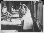 Staff with Patients, Circa 1943 Staff with Patients, Circa 1943