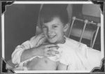 Child in bed, Circa 1943 Child in bed, Circa 1943
