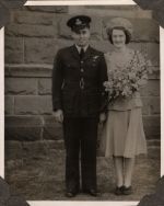Bride and Groom, Circa 1943 Bride and Groom, Circa 1943