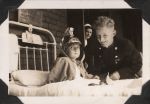Fireman and Patient, Circa 1943 Fireman and Patient, Circa 1943