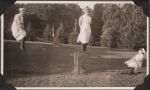 Nurses on seesaw, Circa 1943 Nurses on seesaw, Circa 1943