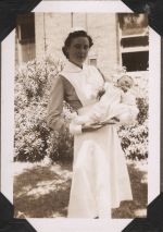 Nurse and Child, Circa 1943 Nurse and Child, Circa 1943