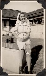 Nurse and 'Box Brownie' Cameras, Circa 1940 Nurse and 'Box Brownie' Cameras, Circa 1940