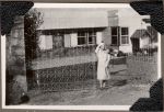 Nurse in Front of Hostel, Circa 1940 Nurse in Front of Hostel, Circa 1940